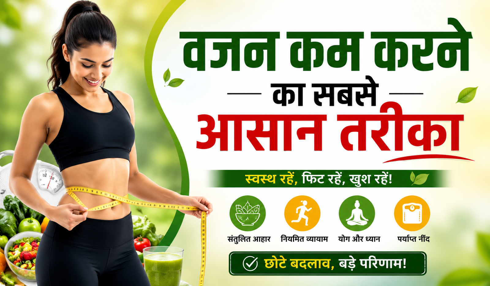 Vajan Kam Karne Ka Sabse Aasan Tarika: घर बैठे फिट रहने के टिप्स 1 Vajan Kam Karne Ka Sabse Aasan Tarika