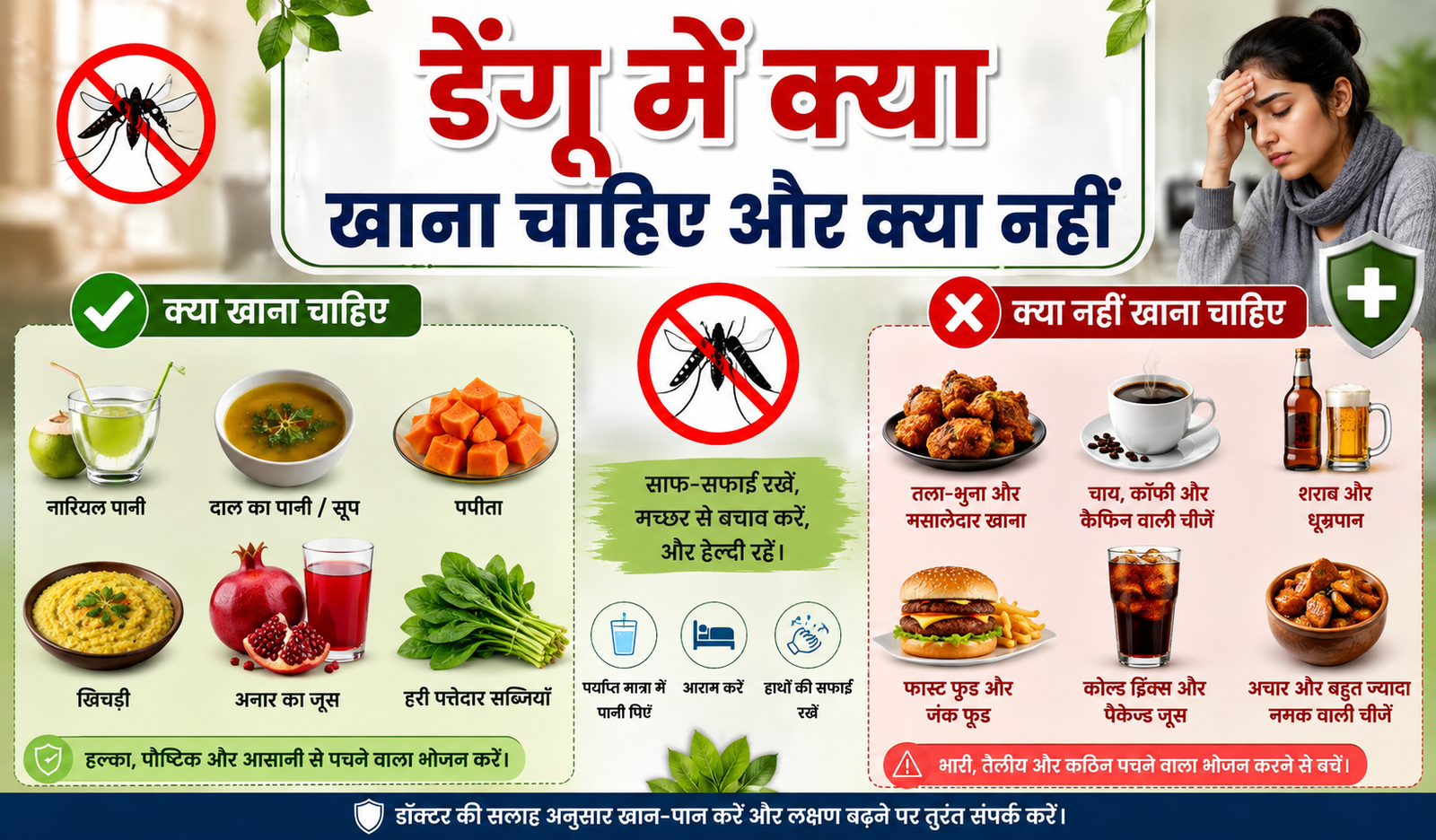 Dengue Mein Kya Khana Chahiye Aur Kya Nahi: पूरी जानकारी 1 Dengue Mein Kya Khana Chahiye Aur Kya Nahi